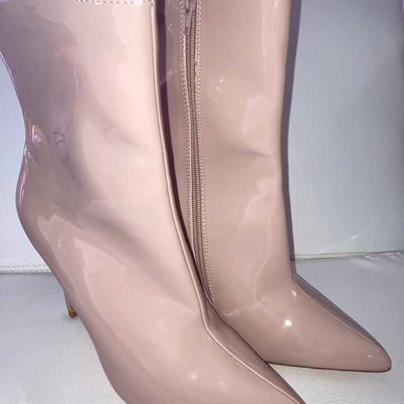 NUDE Patent Leather Booties - Picture 4 of 8